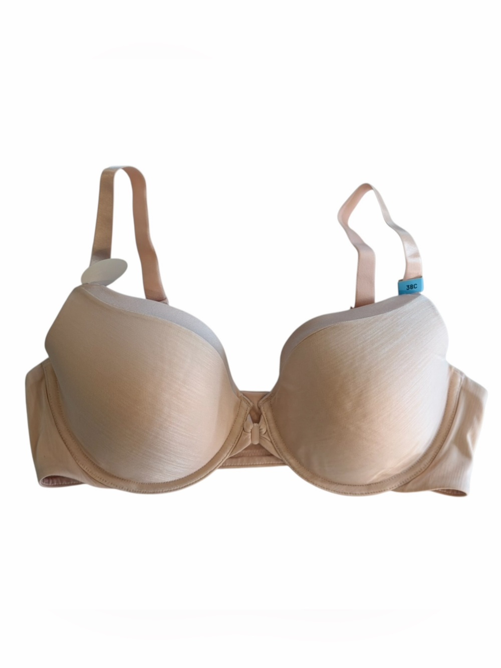 NWT Vanity Fair Illumination Front Close 75339 38C Nude Rose Quartz Convertible - Picture 6 of 9